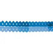 Pappersgirlanger Blå Mini - 2-pack