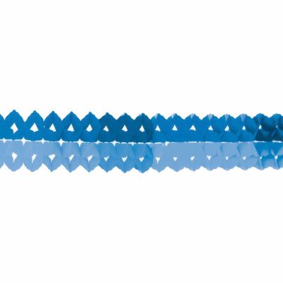 Pappersgirlanger Blå Mini - 2-pack