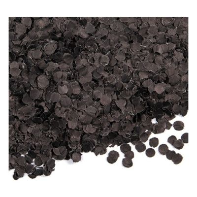 Papperskonfetti Svart - 100 gram