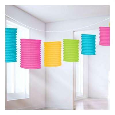 Rislampor Girlang Flerfärgad