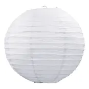 Papperslyktor Vit - 3-pack