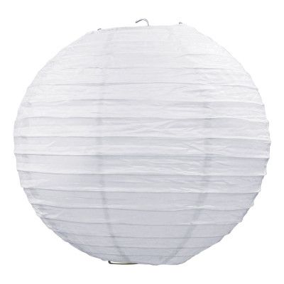 Papperslyktor Vit - 3-pack