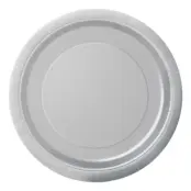 Papperstallrikar Silver - 8-pack