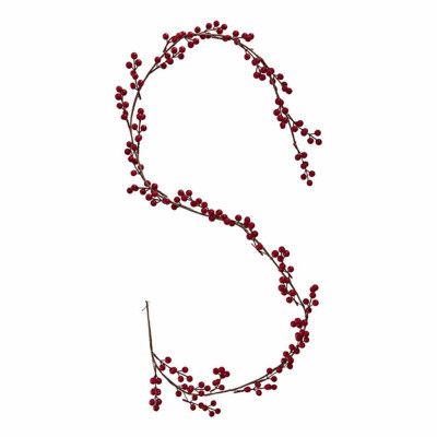 Röda Bär Girlang Dekoration