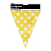 Flaggirlang Prickig Gul