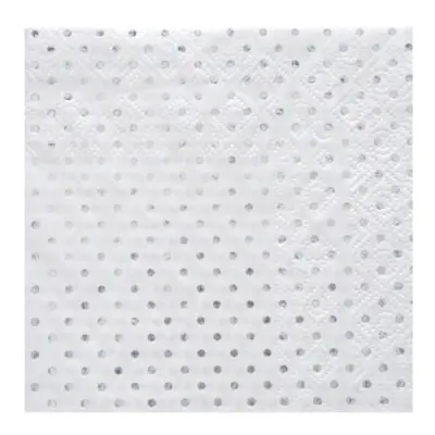 Servetter Silver/Prickiga - 20-pack