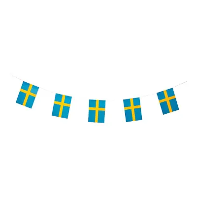 Svenska Flaggan Girlang