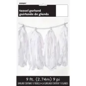 Tofs-girlang vit 274 cm