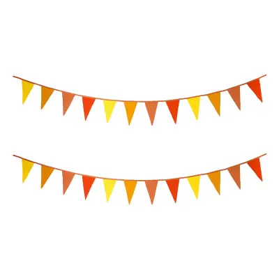 Tyggirlang Boho Gul/Orange