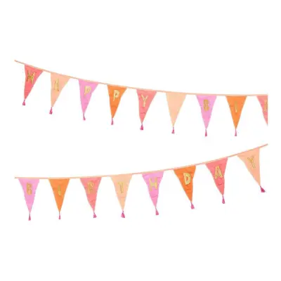 Tyggirlang Rosa Happy Birthday