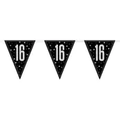 Vimpelgirlang 16 Svart/Silver