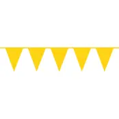 Vimpelgirlang Gul Extra Lång