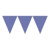 Vimpelgirlang Lila Lång