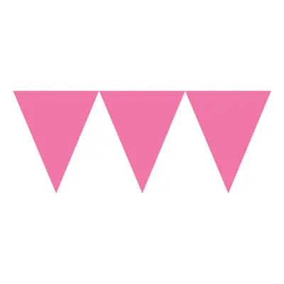 Vimpelgirlang Rosa Lång