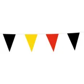 Vimpelgirlang Svart/Gul/Röd