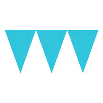 Vimpelgirlang Turkos Lång