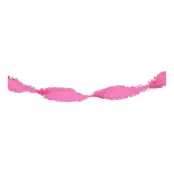 Pappersgirlang Crepe Rosa