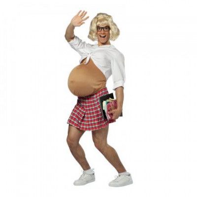 Gravid Skolflicka Maskeraddräkt