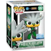 Sonic The Hedgehog - Sonic x Justice League - Silver as The Green Lantern Vinyl Figur 592 - Funko Pop! - Funko Shop Europe