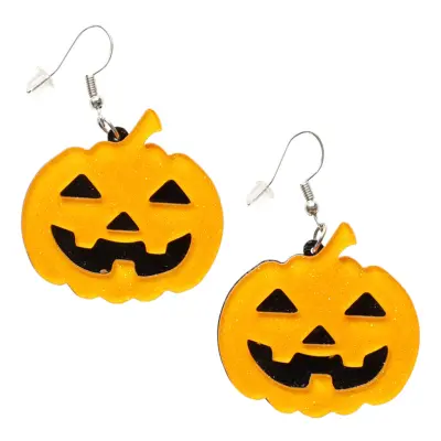 Örhängen Halloweenpumpor