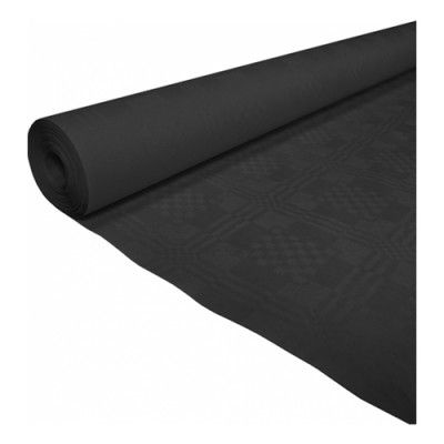 Bordsduk i Papp Svart - 119cmx8m