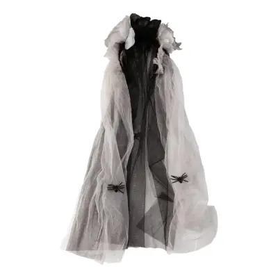 Diadem med Slöja Halloween - One size