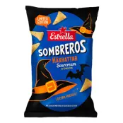 Estrella Sombreros Häxhattar Sourcream & Onion - 120 gram