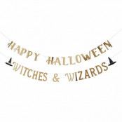 Girlanger Halloween Witches & Wizards