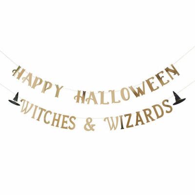 Girlanger Halloween Witches&Wizards