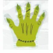 Godispåsar handformade gröna 10-pack