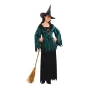 Gotisk Häxa Maskeraddräkt