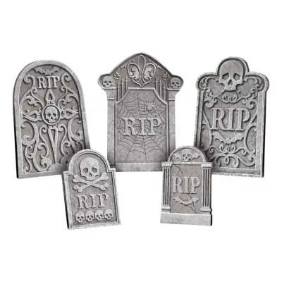 Gravstenar Dekorationskit - 5-pack