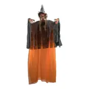 Hängande Häxa med Ljud och Ljus Prop