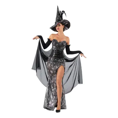 Häxa Deluxe Maskeraddräkt - Large