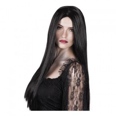 Häxa Svart Peruk