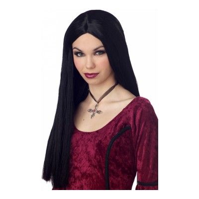 Häxa Svart Peruk