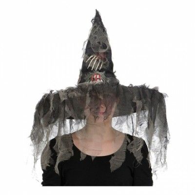 Häxhatt med Dödskalle