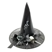 Häxhatt med Dekorationer - One Size