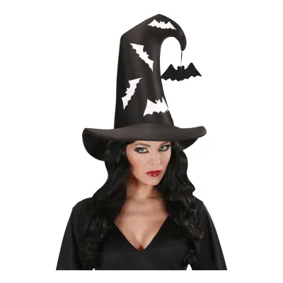 Häxhatt med Fladdermus - One size
