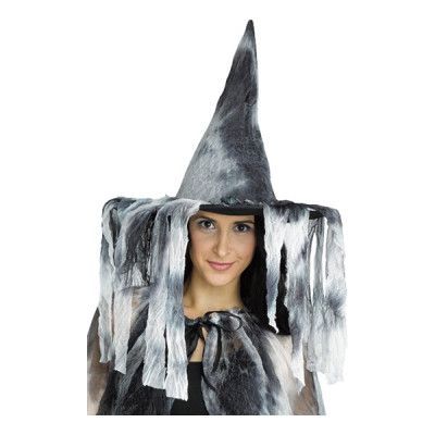 Häxhatt med Trasor - One size