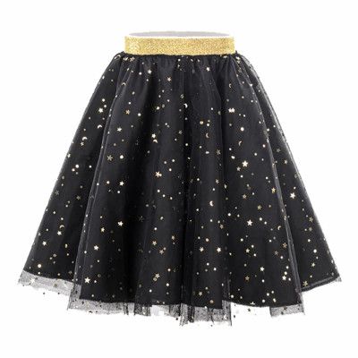 Häxkjol Barn med Stjärnor - One size