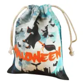 Halloween Godispåse i Tyg - Häxa