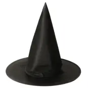 Halloween Häxhatt Svart 38x32cm