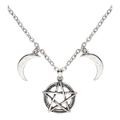 Halsband Halvmånar & Stjärna