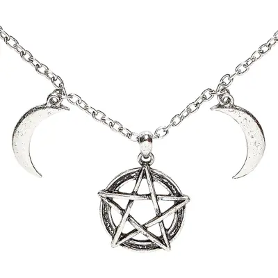 Halsband Halvmånar&Stjärna