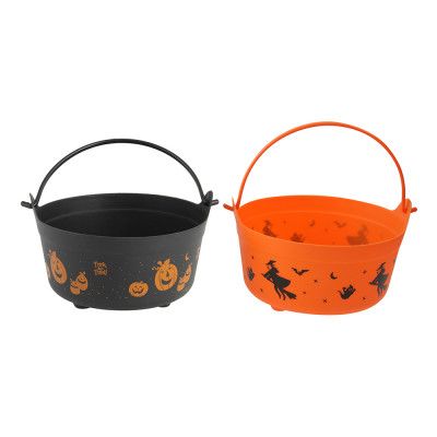 Kittel Halloween med Handtag - 1-pack