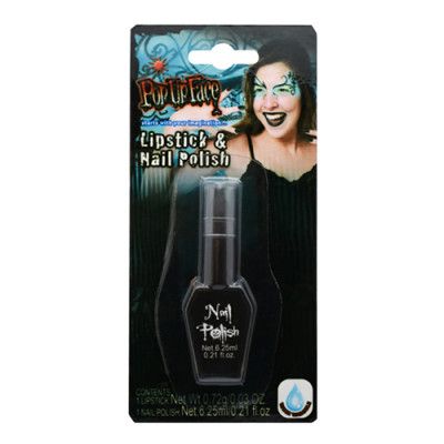 Läppstift & Nagellack Svart