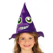 Lila Häxhatt för Barn - One size