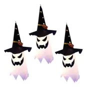 Lysande Halloweenspöken Dekoration - 3-pack