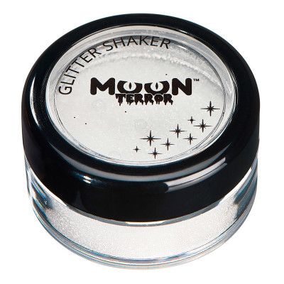Moon Creations Halloween Glitter Shakers - Wicked White